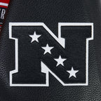NFL SAN FRANCISCO 49ERS BORN FOR SPORT BLOUSON COLLÉGIAL EN LAINE POUR HOMME (ROUGE/NOIR)