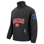 NFL SAN FRANCISCO 49ERS MEN'S JACKET (BLACK)