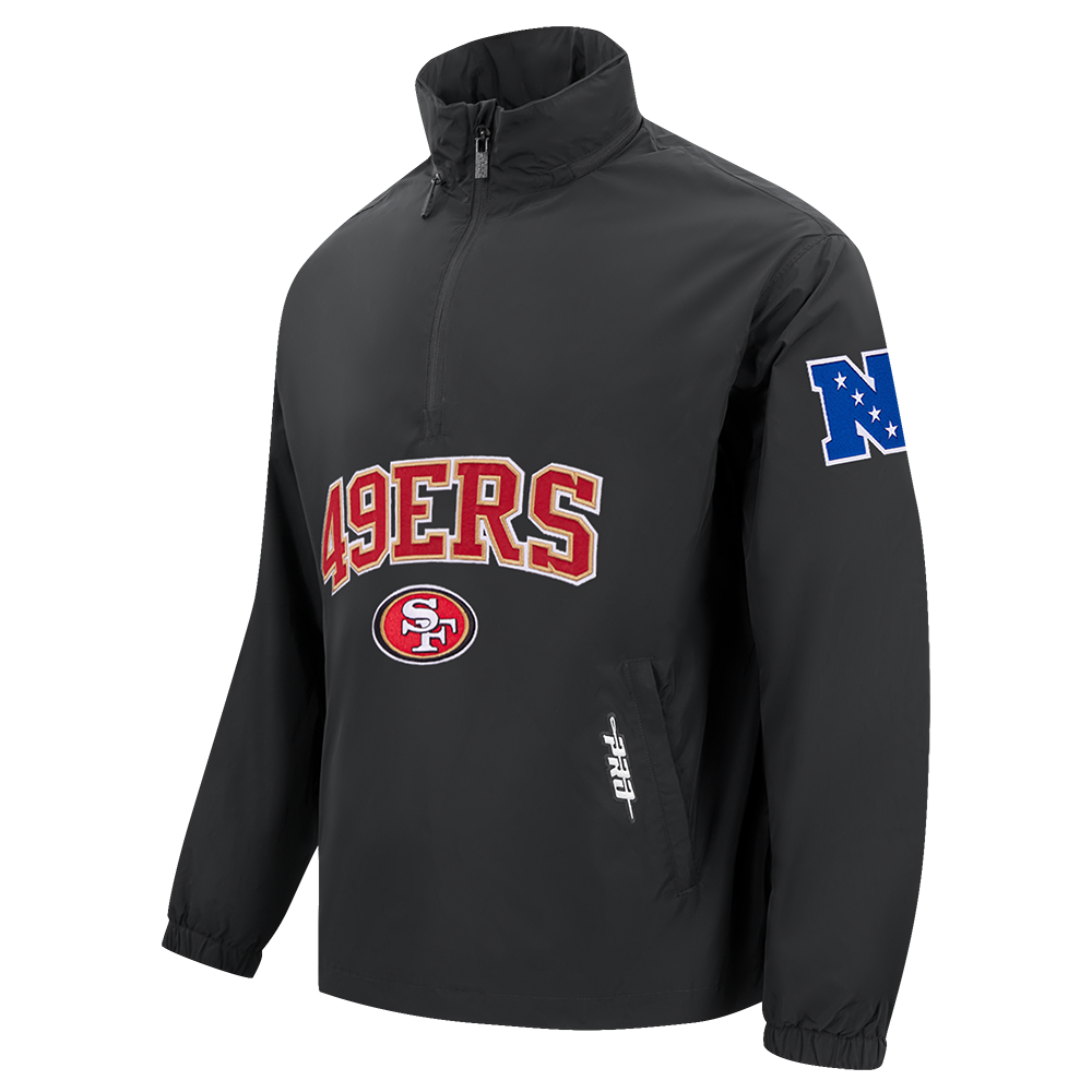 NFL SAN FRANCISCO 49ERS MEN'S JACKET (BLACK)