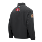 NFL SAN FRANCISCO 49ERS MEN'S JACKET (BLACK)