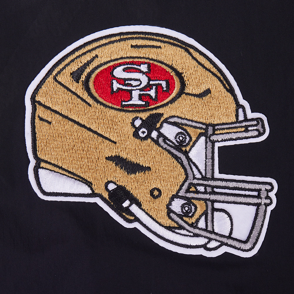 NFL SAN FRANCISCO 49ERS MEN'S JACKET (BLACK)