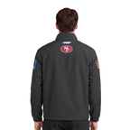 NFL SAN FRANCISCO 49ERS MEN'S JACKET (BLACK)