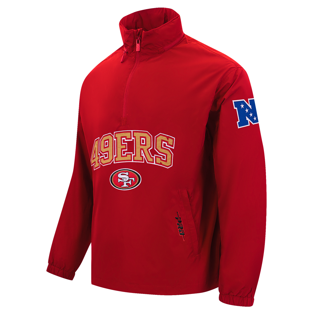 NFL SAN FRANCISCO 49ERS MEN'S JACKET (RED)