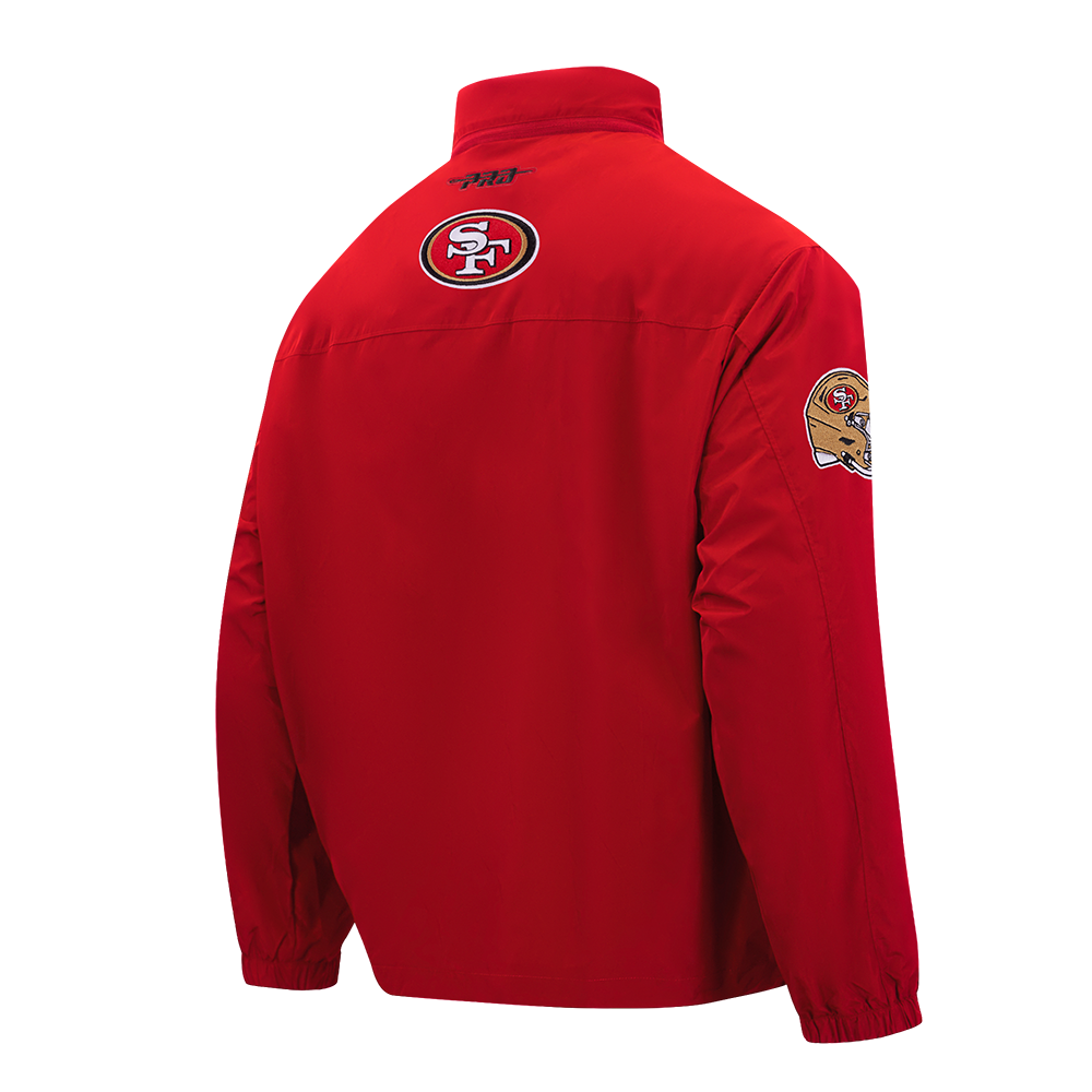 NFL SAN FRANCISCO 49ERS MEN'S JACKET (RED)