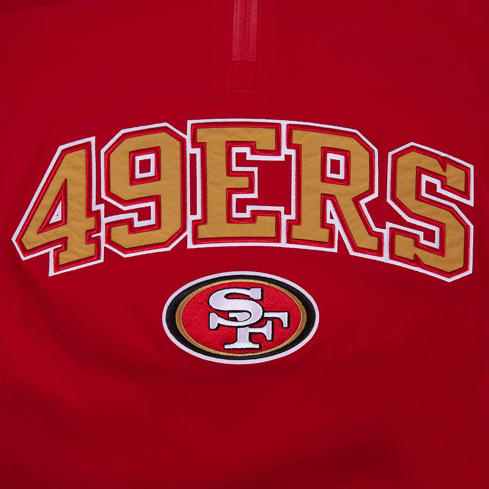 NFL SAN FRANCISCO 49ERS MEN'S JACKET (RED)