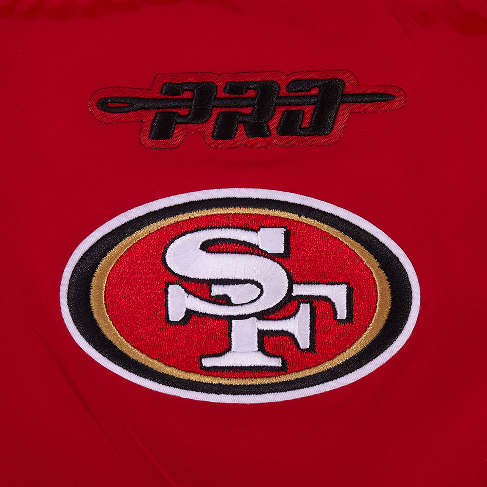 NFL SAN FRANCISCO 49ERS MEN'S JACKET (RED)