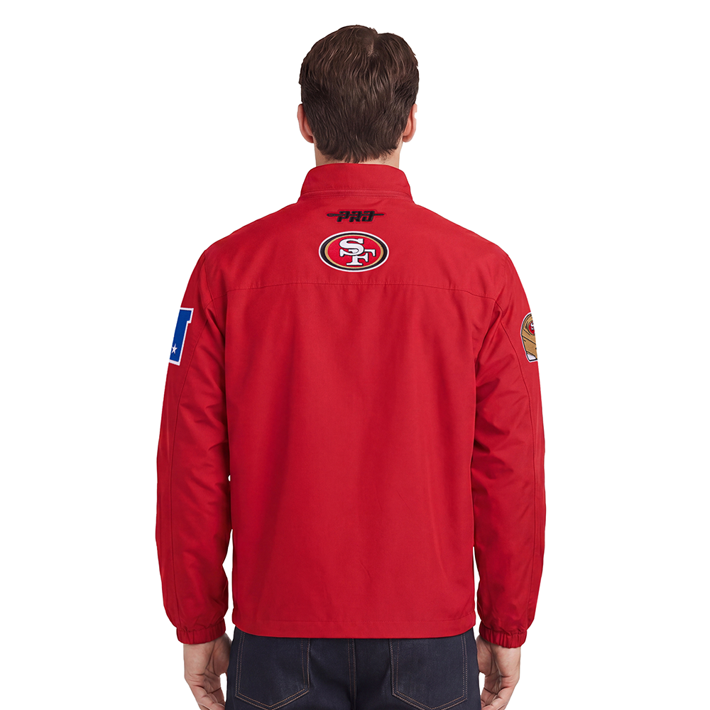 NFL SAN FRANCISCO 49ERS MEN'S JACKET (RED)