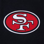 NFL SAN FRANCISCO 49ERS ON TOP MEN'S COAT (BLACK/RED/BLACK)