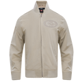 NFL SAN FRANCISCO 49ERS NEUTRAL BLOUSON EN SERGÉ POUR HOMME (TAUPE)