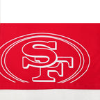 NFL SAN FRANCISCO 49ERS SHEER INFLUENCE CAMISOLE DOS NAGEUR À COUPE DÉCONTRACTÉE POUR FEMME (ROUGE)