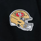 NFL SAN FRANCISCO 49ERS CHRISTIAN MCCAFFREY #23 CLASSIC PNN CHANDAIL À COL ROND EN MOLLETON POUR FEMME (NOIR)