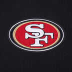 NFL SAN FRANCISCO 49ERS PLAYBACK WOMEN'S SWEATSHIRT (BLACK)