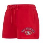NFL SAN FRANCISCO 49ERS CLASSIC SHORT POUR FEMME (ROUGE)
