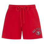 NFL SAN FRANCISCO 49ERS CLASSIC SHORT POUR FEMME (ROUGE)