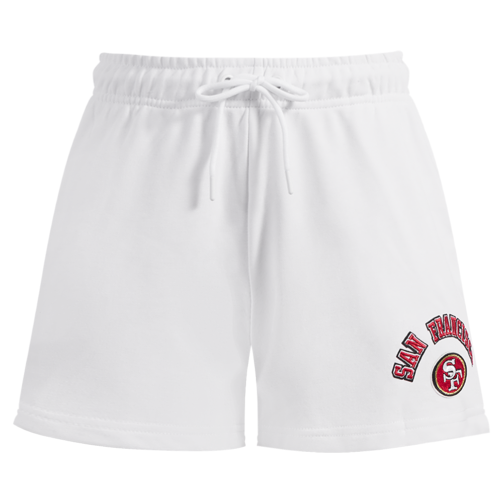 NFL SAN FRANCISCO 49ERS CLASSIC WOMEN'S SHORT (WHITE)