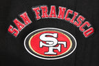 NFL SAN FRANCISCO 49ERS CLASSIC PANTALON OUATÉ EN MOLLETON (NOIR)