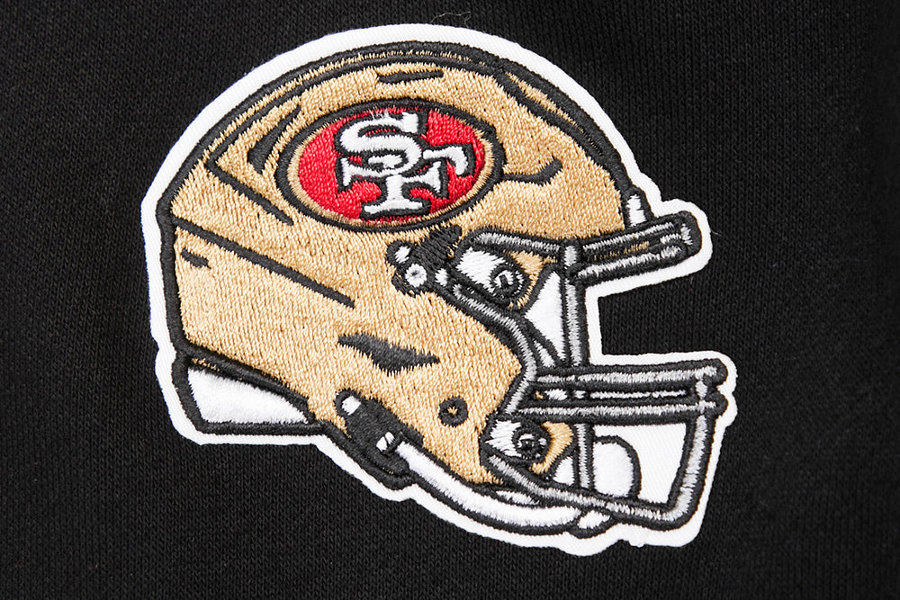 NFL SAN FRANCISCO 49ERS CLASSIC PANTALON OUATÉ EN MOLLETON (NOIR)