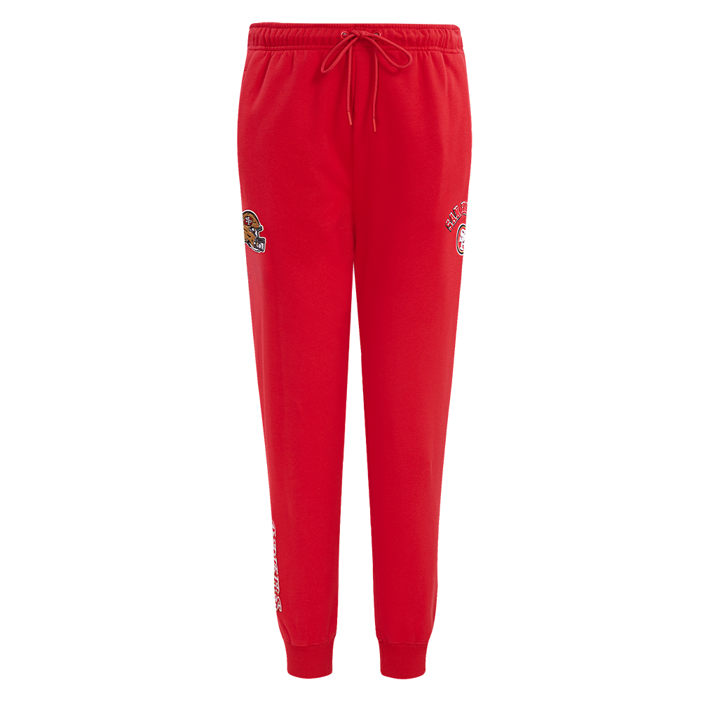NFL SAN FRANCISCO 49ERS CLASSIC FLEECE SWEATPANT (RED/WHITE)