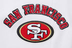 NFL SAN FRANCISCO 49ERS CLASSIC PANTALON OUATÉ EN MOLLETON (BLANC)