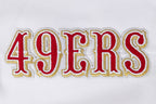 NFL SAN FRANCISCO 49ERS CLASSIC PANTALON OUATÉ EN MOLLETON (BLANC)