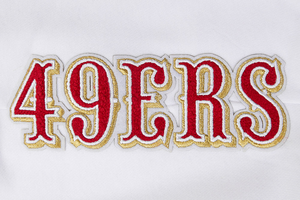 NFL SAN FRANCISCO 49ERS CLASSIC PANTALON OUATÉ EN MOLLETON (BLANC)