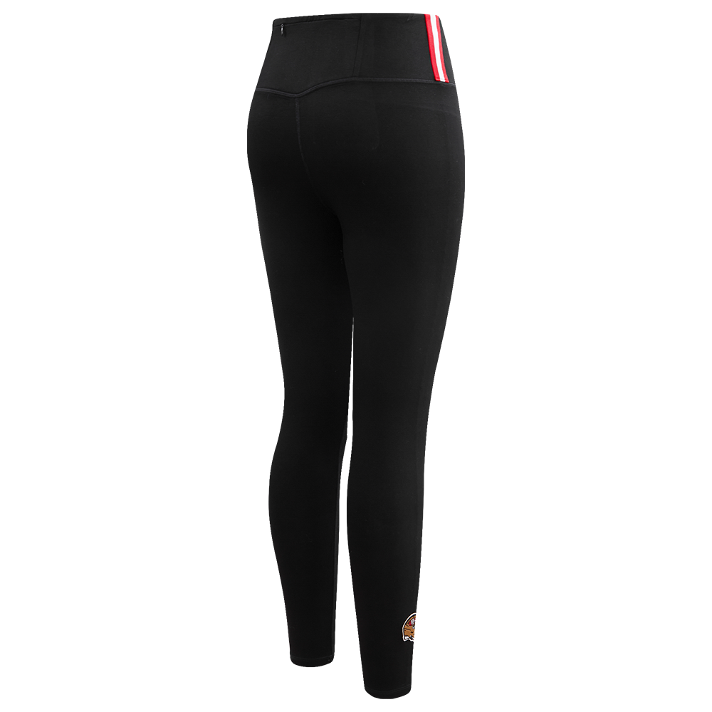 NFL SAN FRANCISCO 49ERS CLASSIC LEGGING EN JERSEY (NOIR)