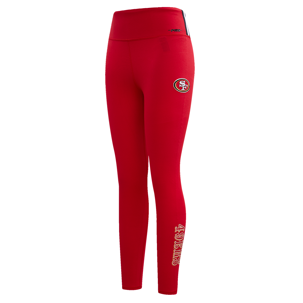 NFL SAN FRANCISCO 49ERS CLASSIC LEGGING EN JERSEY (ROUGE)