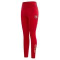 NFL SAN FRANCISCO 49ERS CLASSIC LEGGING EN JERSEY (ROUGE)