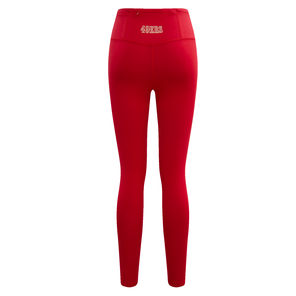 NFL SAN FRANCISCO 49ERS CLASSIC LEGGING EN JERSEY (ROUGE)