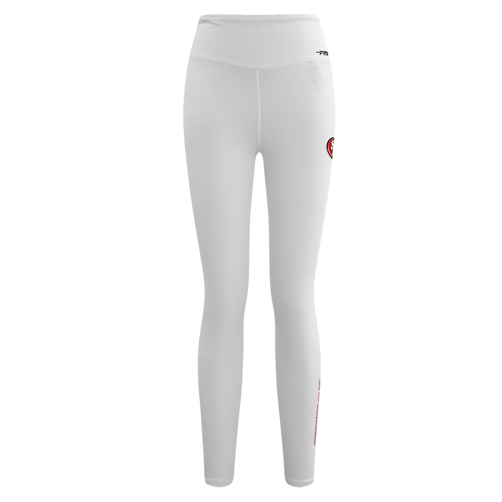 NFL SAN FRANCISCO 49ERS CLASSIC JERSEY LEGGING (WHITE)