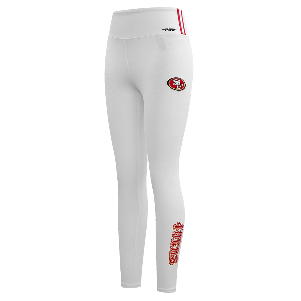 NFL SAN FRANCISCO 49ERS CLASSIC JERSEY LEGGING (WHITE)