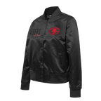NFL SAN FRANCISCO 49ERS ECLIPSE WOMEN'S COAT (BLACK)