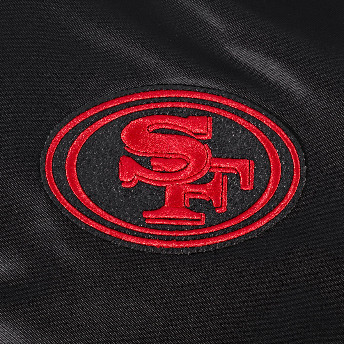 NFL SAN FRANCISCO 49ERS ECLIPSE WOMEN'S COAT (BLACK)