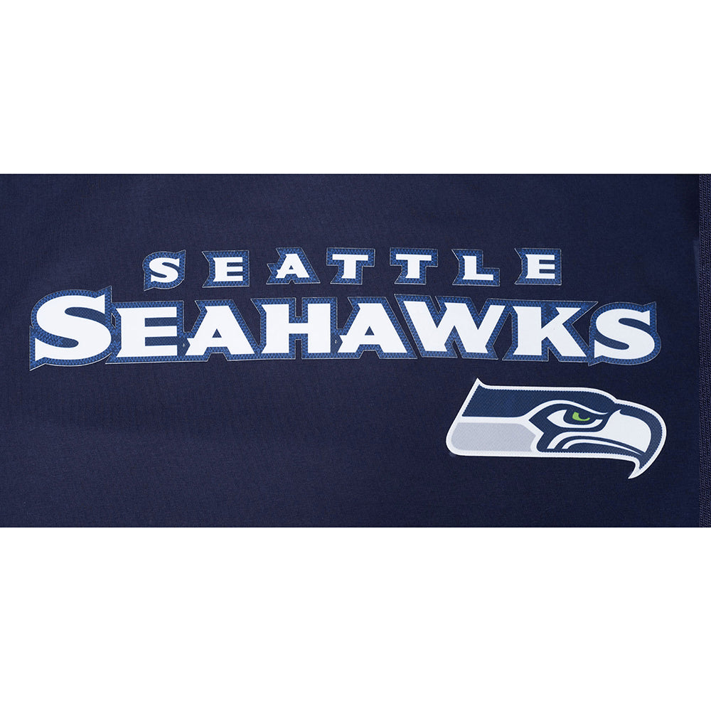 NFL SEATTLE SEAHAWKS CLASSIC MESH MEN'S SJ STRIPED TEE (MIDNIGHT NAVY)