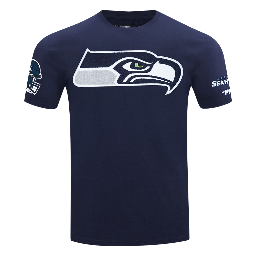 NFL SEATTLE SEAHAWKS T-SHIRT MASHUP POUR HOMME (MARINE MINUIT)