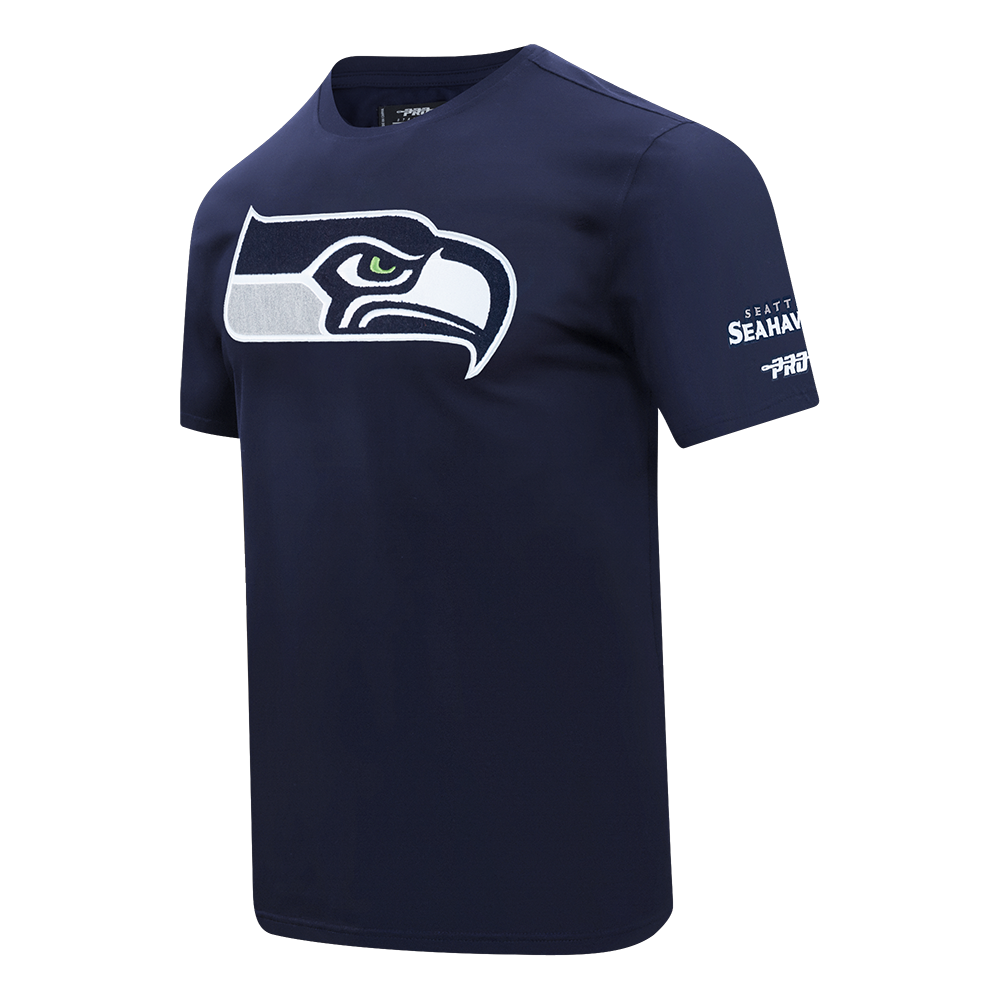 NFL SEATTLE SEAHAWKS T-SHIRT MASHUP POUR HOMME (MARINE MINUIT)
