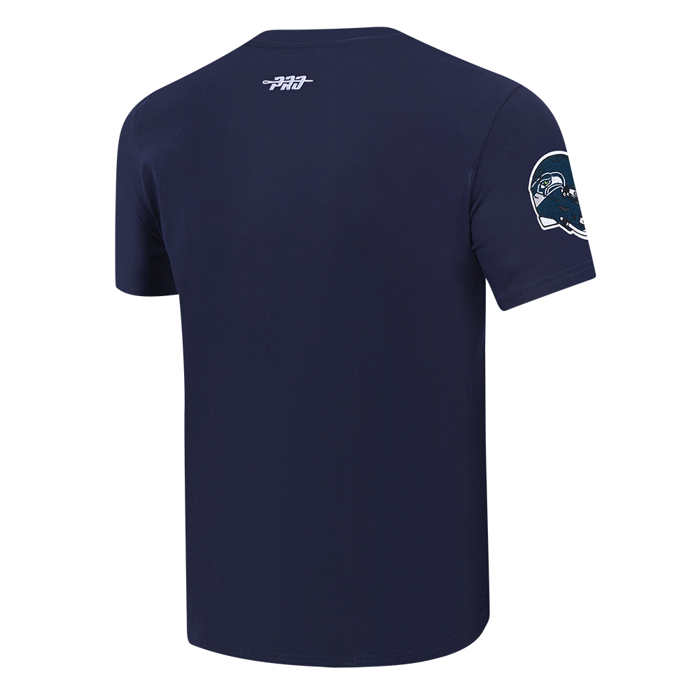 NFL SEATTLE SEAHAWKS T-SHIRT MASHUP POUR HOMME (MARINE MINUIT)