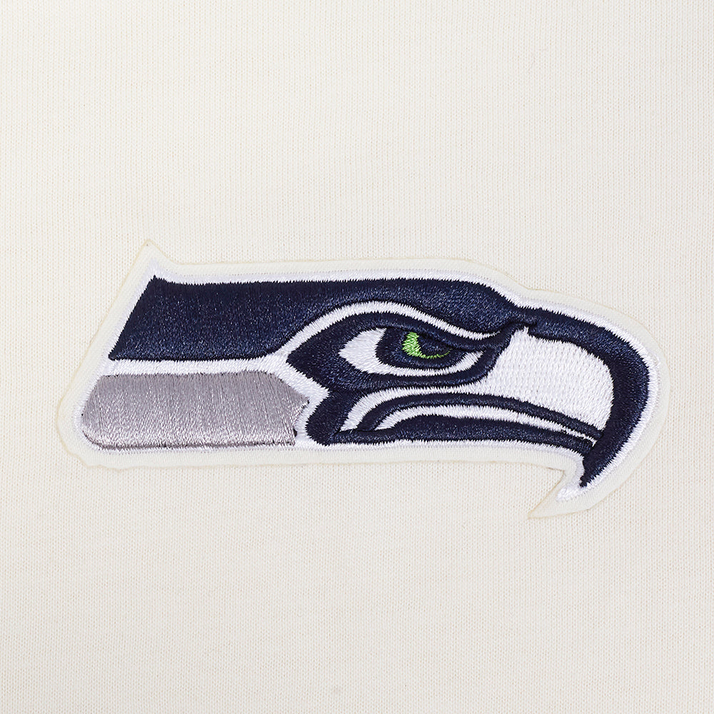 NFL SEATTLE SEAHAWKS CLASSIC ICON MEN'S SHIRT (EGGSHELL)