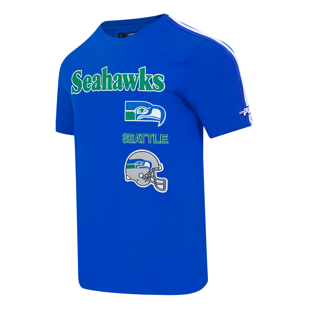 NFL SEATTLE SEAHAWKS RETRO CLASSICS MEN'S SHIRT (ROYAL BLUE)