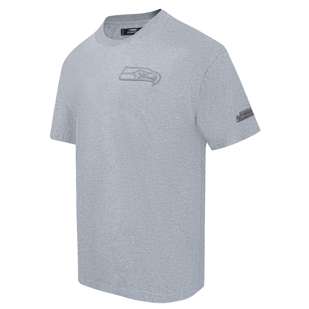 NFL SEATTLE SEAHAWKS NEUTRAL MEN'S DROP SHOULDER TEE (DARK HEATHER GRAY)