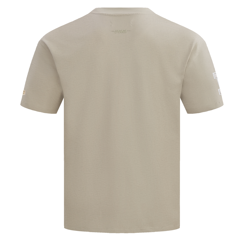 NFL SEATTLE SEAHAWKS NEUTRAL MEN'S DROP SHOULDER TEE (TAUPE)