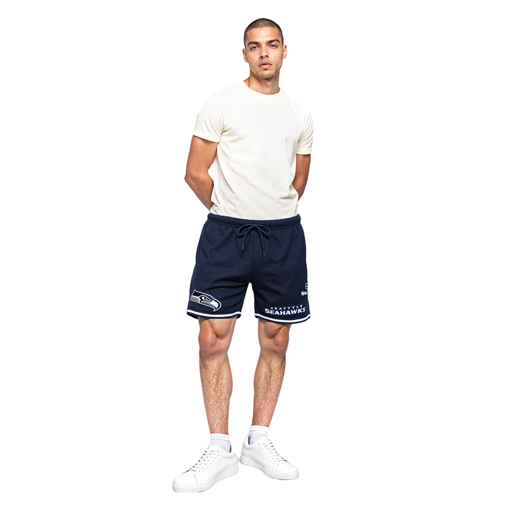 NFL SEATTLE SEAHAWKS CLASSIC MESH SHORT POUR HOMME (MARINE MINUIT)