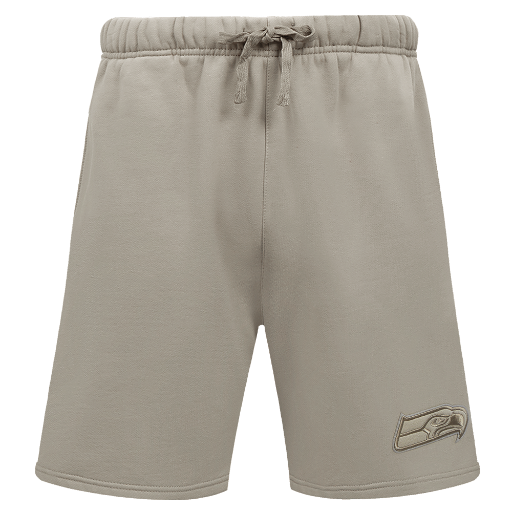 NFL SEATTLE SEAHAWKS NEUTRAL MEN'S M FLC SHORT (TAUPE)