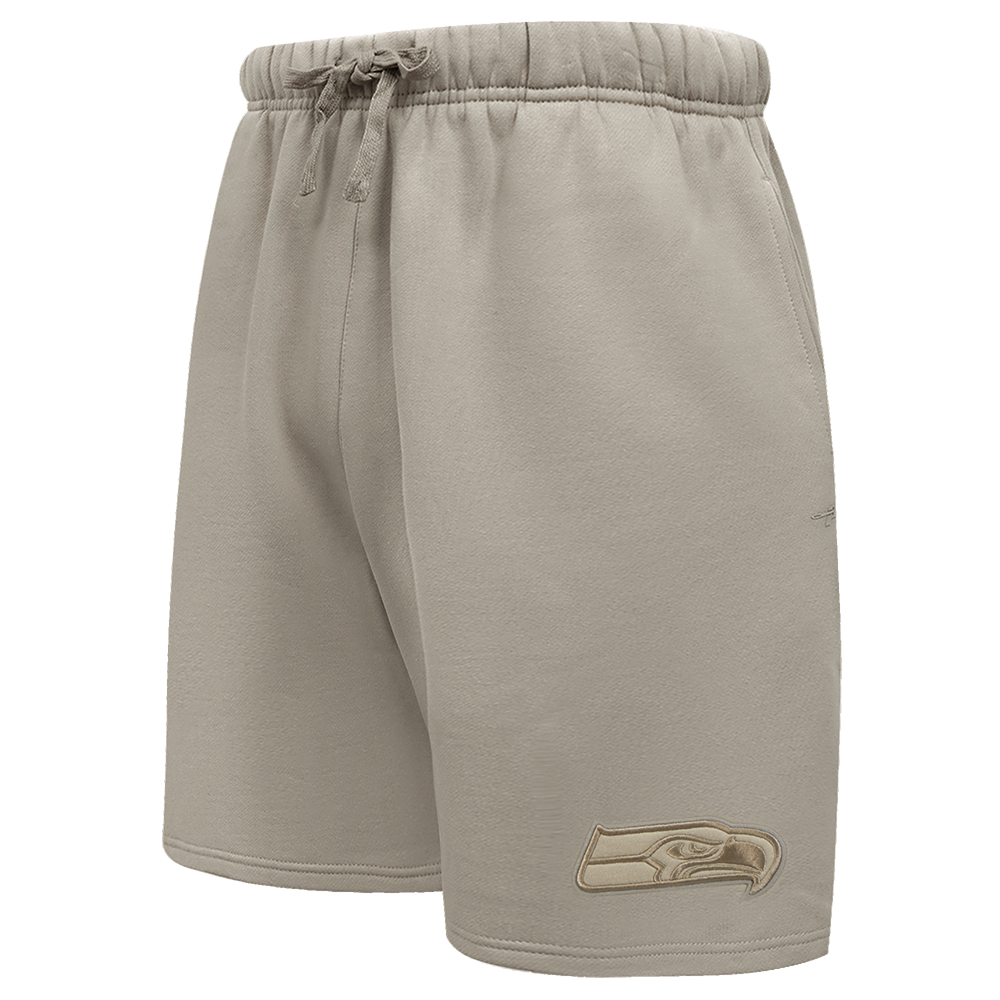 NFL SEATTLE SEAHAWKS NEUTRAL MEN'S M FLC SHORT (TAUPE)