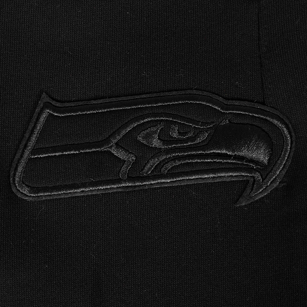 NFL SEATTLE SEAHAWKS NEUTRAL PANTALON OUATÉ POUR HOMME (NOIR)