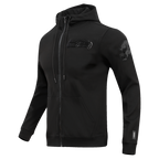 NFL SEATTLE SEAHAWKS TRIPLE BLACK MEN'S DK FZ HOODIE (TRIPLE BLACK)