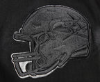 NFL SEATTLE SEAHAWKS TRIPLE BLACK MEN'S DK FZ HOODIE (TRIPLE BLACK)