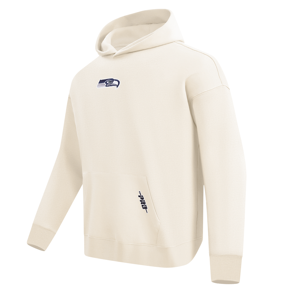 NFL SEATTLE SEAHAWKS CLASSIC ICON MEN'S SWEATSHIRT (EGGSHELL)
