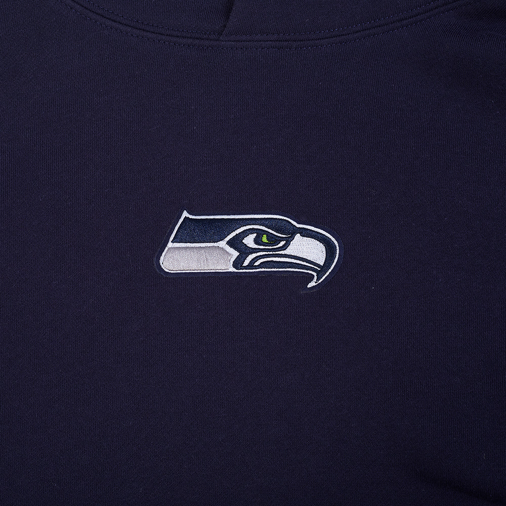NFL SEATTLE SEAHAWKS CLASSIC ICON MEN'S SWEATSHIRT (MIDNIGHT NAVY)