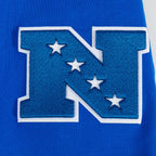 NFL SEATTLE SEAHAWKS RETRO CLASSIC MEN'S PULLOVER HOODIE (ROYAL BLUE)